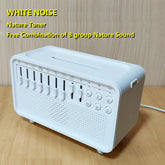 3 In 1 Bluetooth Speaker White Noise Sleep Night Light Humidifier All - in - one Machine Free Combination Of 8 Group Nature Sound - Show Gadgets